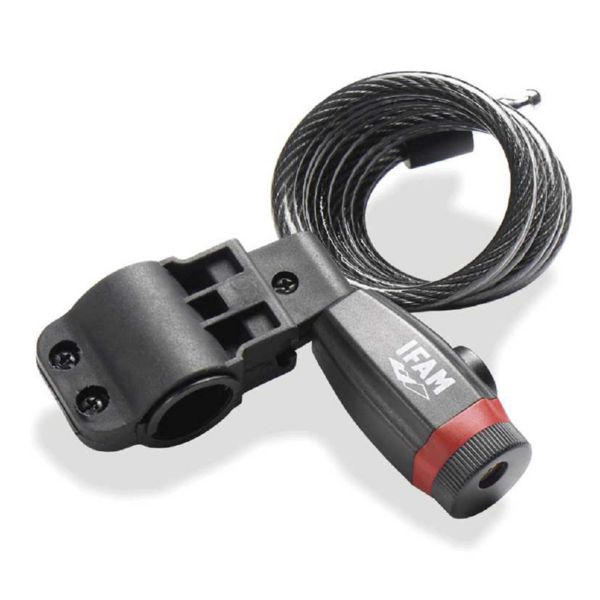 CABLE SPIRAL JUNIOR CON LLAVE 180 cms