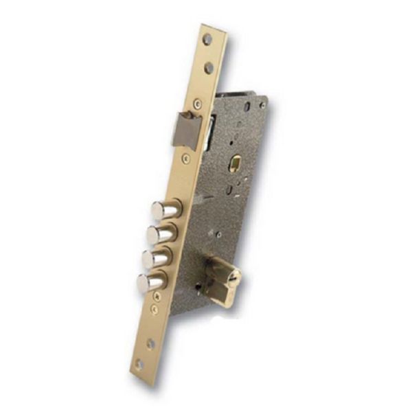 CERRADURA EMBUTIR BULONES G/LLAVE 700