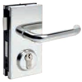 CERRADURA G/LLAVE P.VIDRIO MOD.040N
