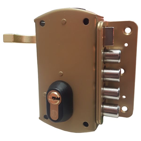 CERRADURA SOBREPONER G/LLAVE CIL. EUR