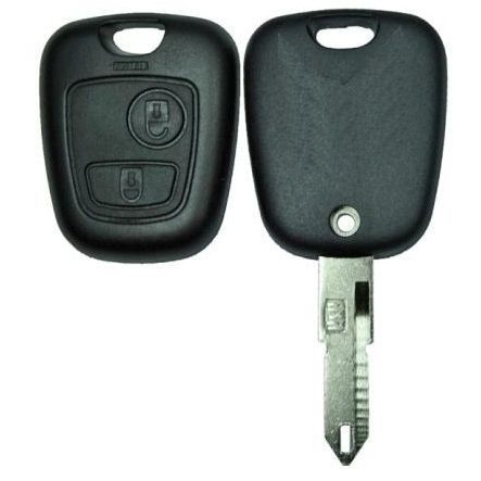 LLAVE CON CARCASA 2 BOTONES CITROEN CIT2