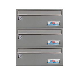 BUZON BARAJAS TITANIO 370x245x250 G3