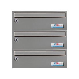 BUZON BARAJAS TITANIO 370x345x250 G3