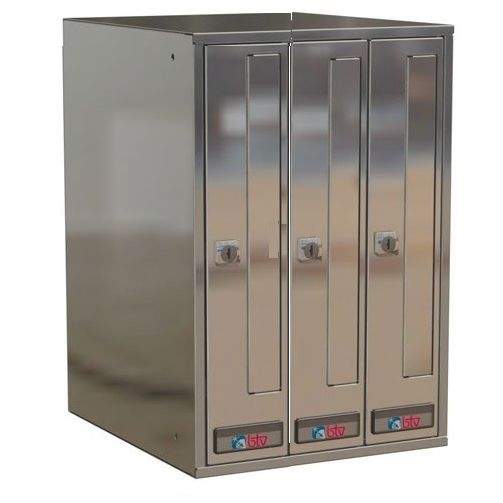 BUZON PRISMA FRONTAL TODO INOX G3