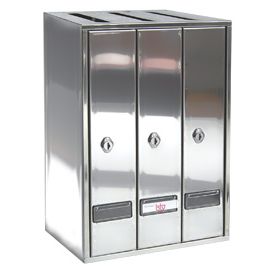 BUZON PRISMA TODO INOX G3