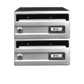 BUZON SILVER INOX 245x245x250 G2