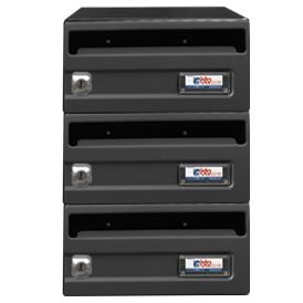 BUZON SILVER NEGRO 370x245x250 G3