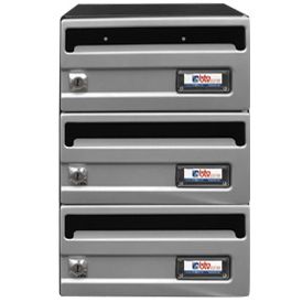 BUZON SILVER TITANIO 370x245x250 G3