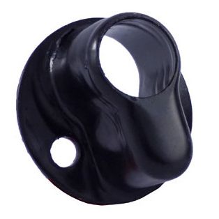 CALAVERA PERA ROSCADA NEGRA