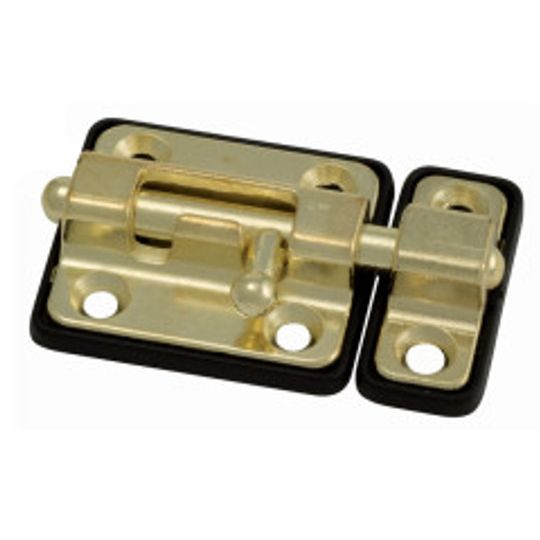 CERROJO PLANO DORADO 35