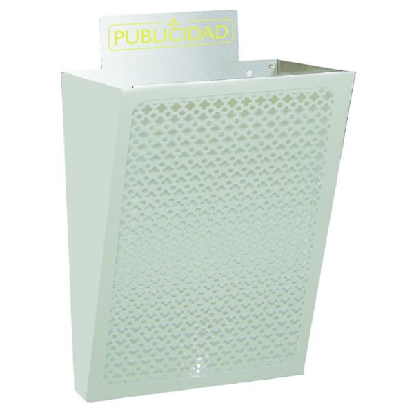 CESTA PUBLICIDAD BLANCA 