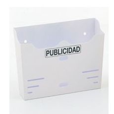 CESTA PUBLICIDAD BLANCO