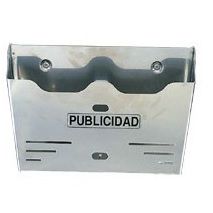 CESTA PUBLICIDAD INOX 